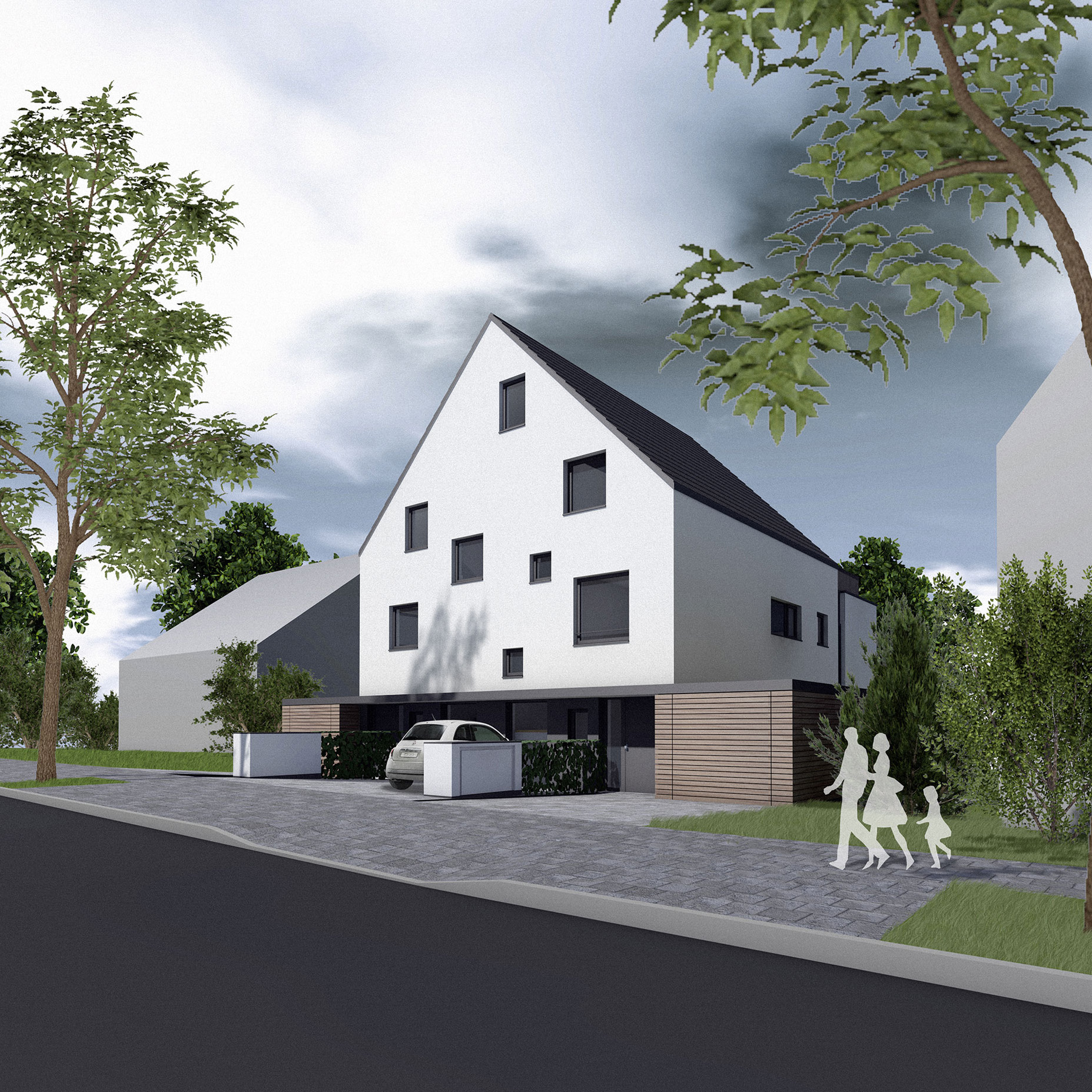 Wohnhaus PB – weitere Projektansicht in Essen